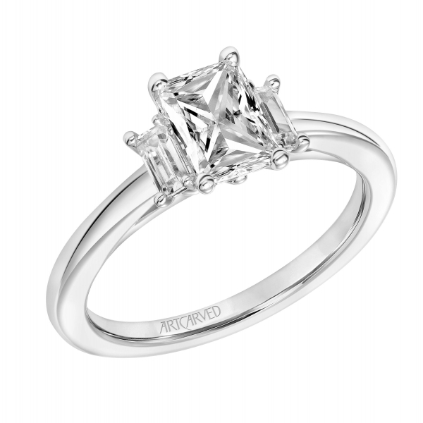 Emerald Diamond Engagement Ring Holtan's Jewelry Winona, MN