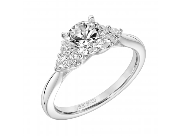 Diamond Engagement Ring 31-V866ERR | Engagement Rings from Grogan ...