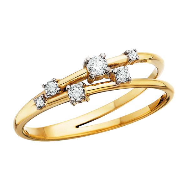 10KY Scattered Diamond Ring David Mann, Jeweler Geneseo, NY