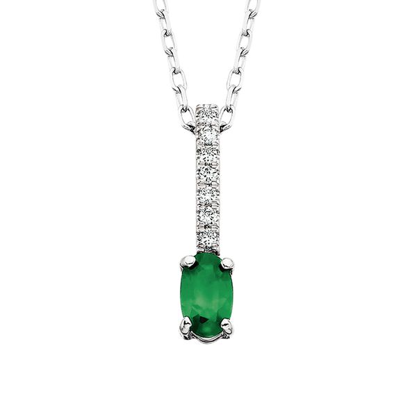 10KW Emerald  Pendant David Mann, Jeweler Geneseo, NY