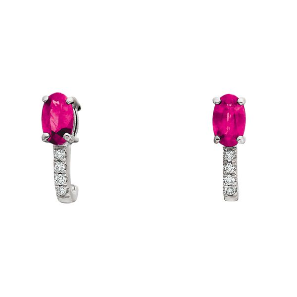 10KW Ruby Earrings Nesemann's Diamond Center Plymouth, WI
