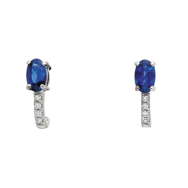 10KW Sapphire  Earrings David Mann, Jeweler Geneseo, NY