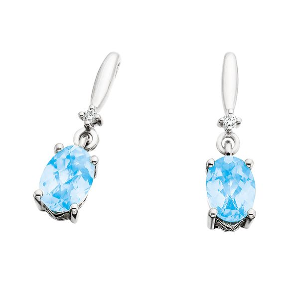 10KW Aquamarine Earrings David Mann, Jeweler Geneseo, NY