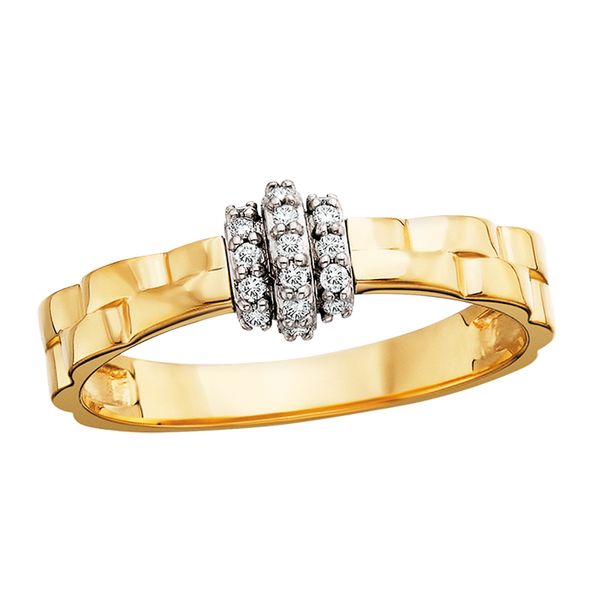 10K TT Diamond Ring David Mann, Jeweler Geneseo, NY