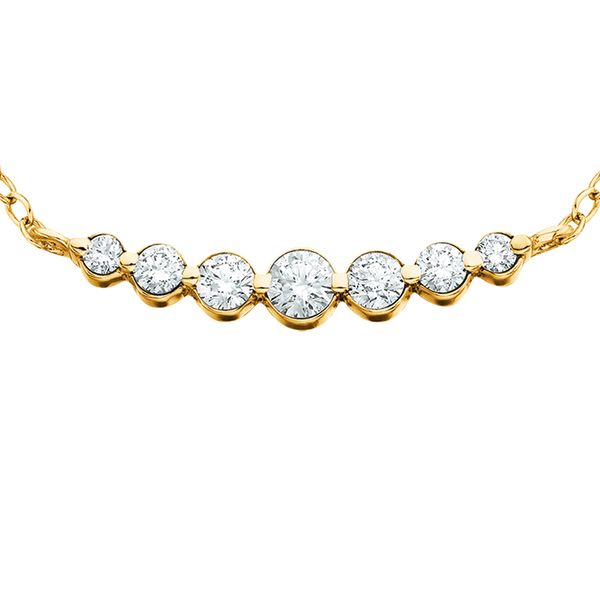14K Yellow Diamond Necklace Nesemann's Diamond Center Plymouth, WI