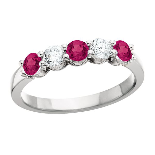 14K Ruby and Diamond Ring David Mann, Jeweler Geneseo, NY