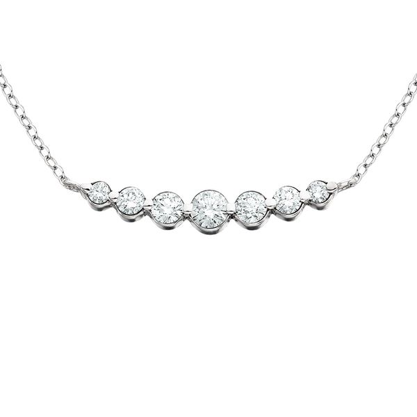 14K White Diamond Necklace Nesemann's Diamond Center Plymouth, WI