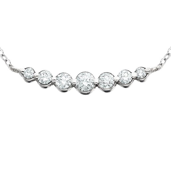 14K White Diamond Necklace Nesemann's Diamond Center Plymouth, WI