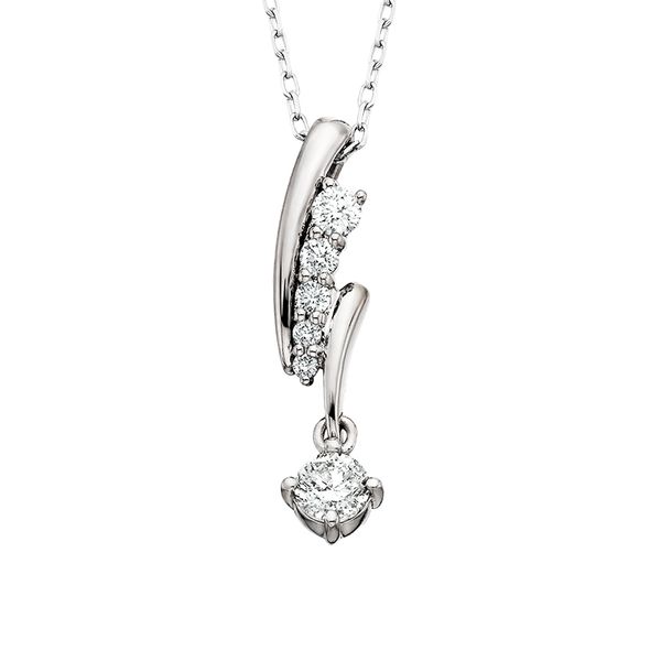 14k Diamond Dangle Pendant Leitzel's Jewelry Myerstown, PA