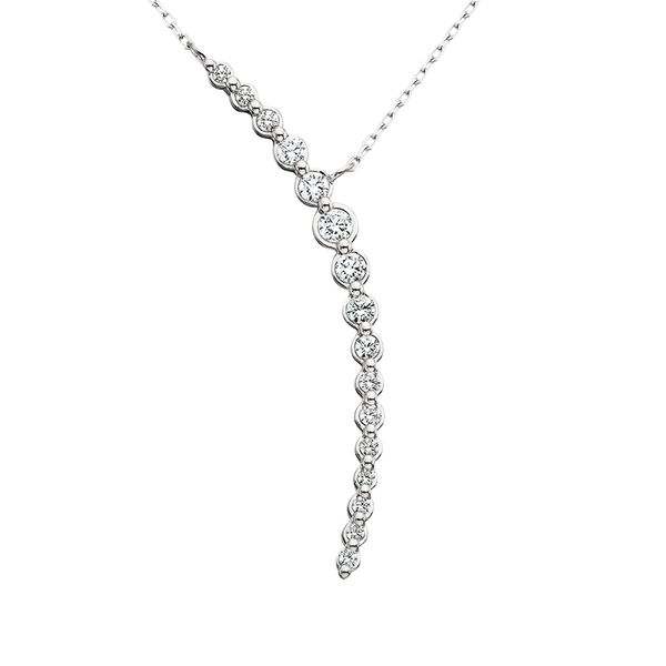 14K Diamond Necklace 1/4ct. David Mann, Jeweler Geneseo, NY