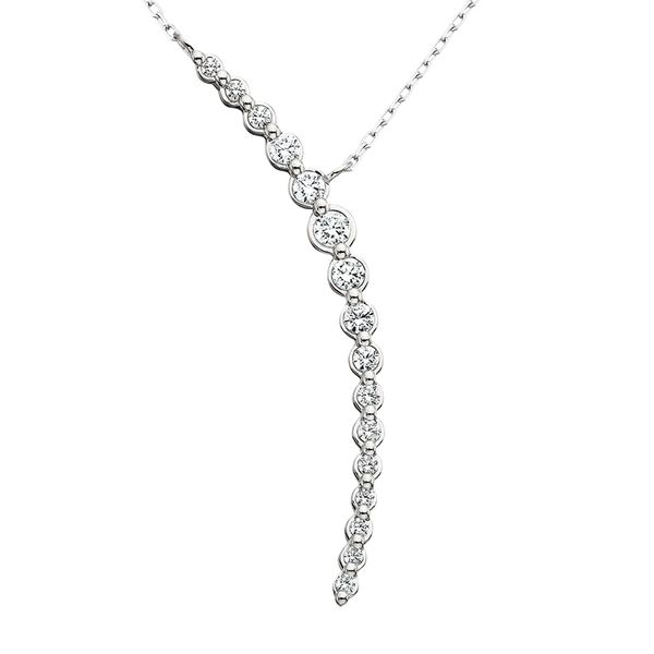 14K Diamond Necklace 1/2ct. David Mann, Jeweler Geneseo, NY
