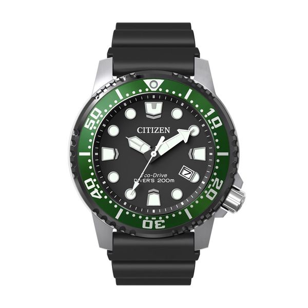 MEN ECO 200M SS STRA BLCK Griner Jewelry Co. Moultrie, GA