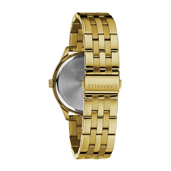Caravelle Classic Dress Mens Watch Stainless Steel Image 2 Branham's Jewelry East Tawas, MI