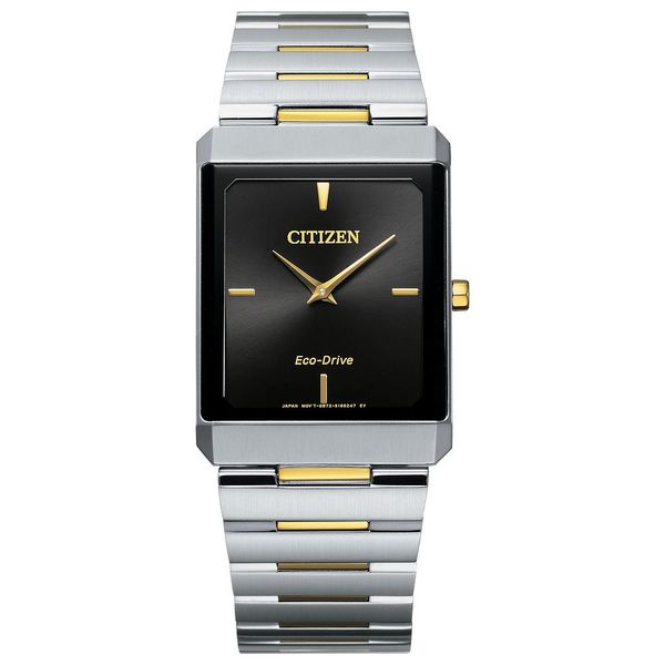 CITIZEN Eco-Drive Modern Stiletto Unisex Watch Stainless Steel Griner Jewelry Co. Moultrie, GA