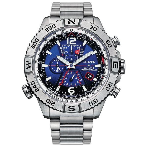 CITIZEN Eco-Drive Promaster Navihawk Mens Watch Stainless Steel J. West Jewelers Round Rock, TX