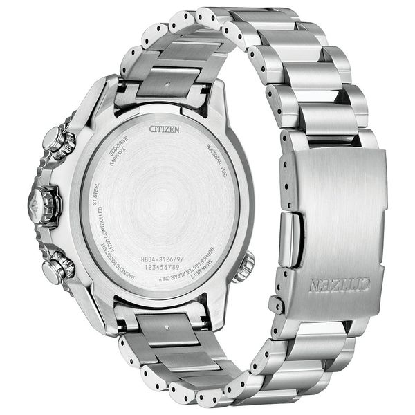 CITIZEN Eco-Drive Promaster Navihawk Mens Watch Stainless Steel Image 2 Morin Jewelers Southbridge, MA
