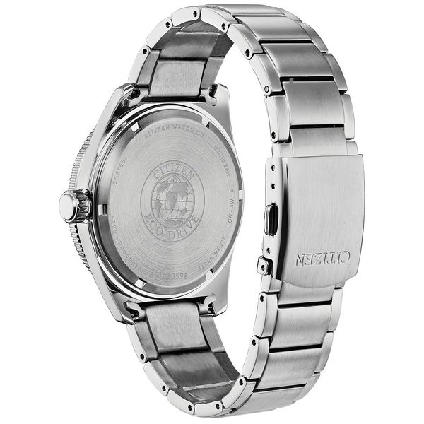 CITIZEN Eco-Drive Weekender Brycen Mens Watch Stainless Steel Image 2 House of Silva Wooster, OH