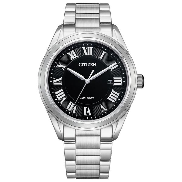 CITIZEN Eco-Drive Dress/Classic Arezzo Mens Watch Stainless Steel House of Silva Wooster, OH