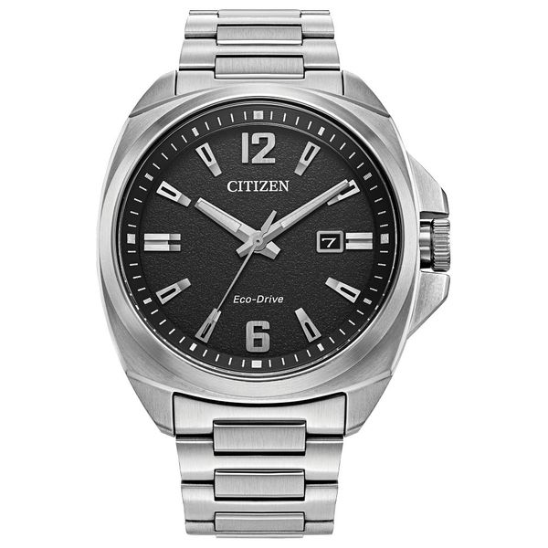 CITIZEN Eco-Drive Sport Luxury  Mens Watch Stainless Steel Falls Jewelers Concord, NC