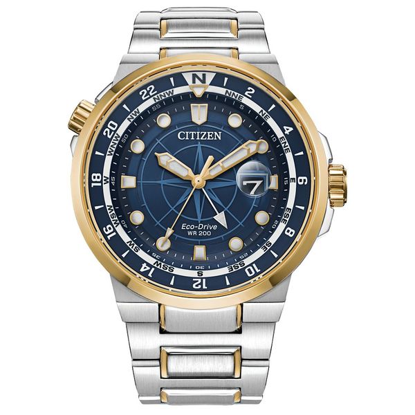 CITIZEN Eco-Drive Quartz Endeavor Mens Watch Stainless Steel Hannoush Jewelers, Inc. Albany, NY