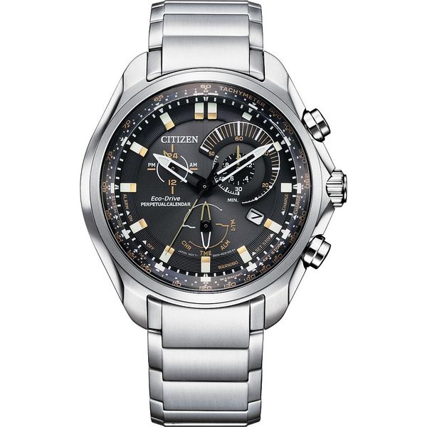 CITIZEN Eco-Drive Quartz Sport Mens Watch Stainless Steel House of Silva Wooster, OH