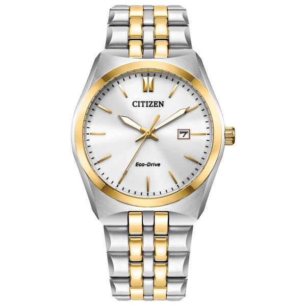 CITIZEN Eco-Drive Quartz Corso Mens Watch Stainless Steel House of Silva Wooster, OH