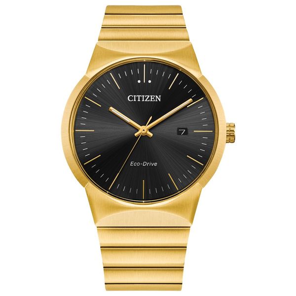 CITIZEN Eco-Drive Quartz Axiom Mens Watch Stainless Steel House of Silva Wooster, OH