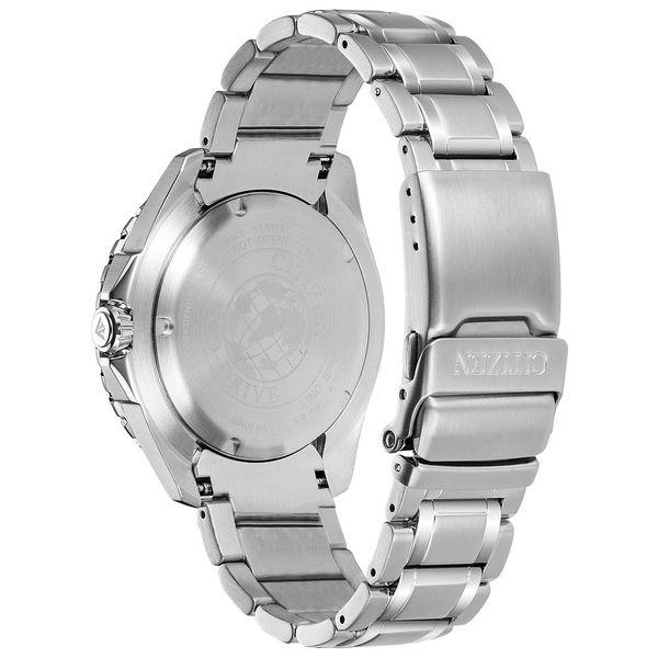 CITIZEN Eco-Drive Quartz Dive Mens Watch Stainless Steel Image 2 Griner Jewelry Co. Moultrie, GA