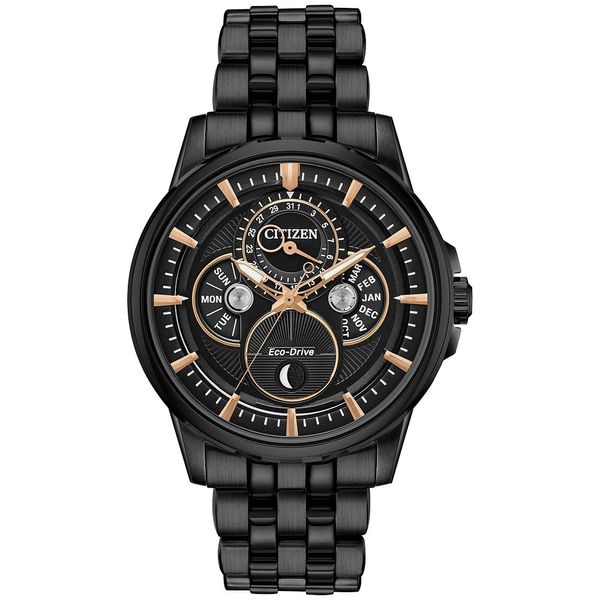 CITIZEN Eco-Drive Quartz Calendrier Mens Watch Stainless Steel Collier's Jewelers Whiteville, NC