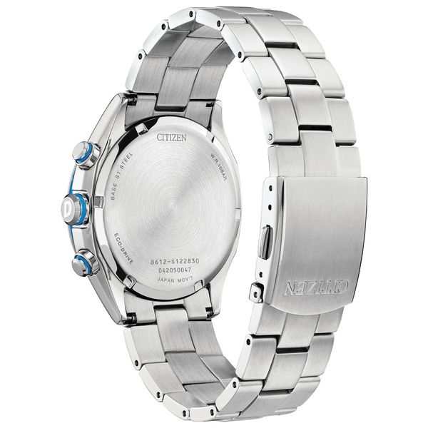 CITIZEN Eco-Drive Quartz Sport Casual Mens Watch Stainless Steel Image 2 House of Silva Wooster, OH