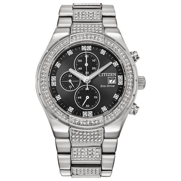 CITIZEN Eco-Drive Quartz Crystal Mens Watch Stainless Steel Corinth Jewelers Corinth, MS