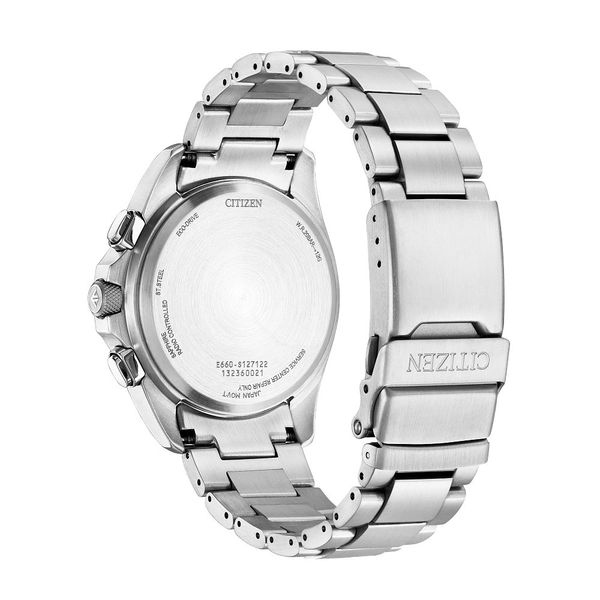 CITIZEN Eco-Drive Quartz Land Mens Watch Stainless Steel Image 2 J. West Jewelers Round Rock, TX