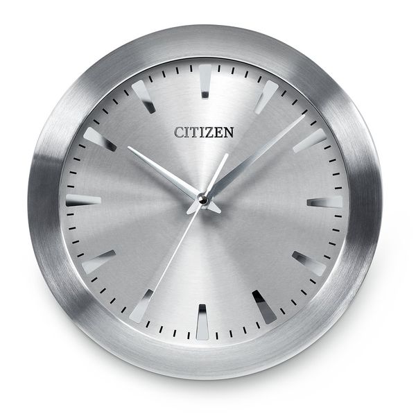 CITIZEN CC2003 Newark - wall clk - Silver Collier's Jewelers Whiteville, NC