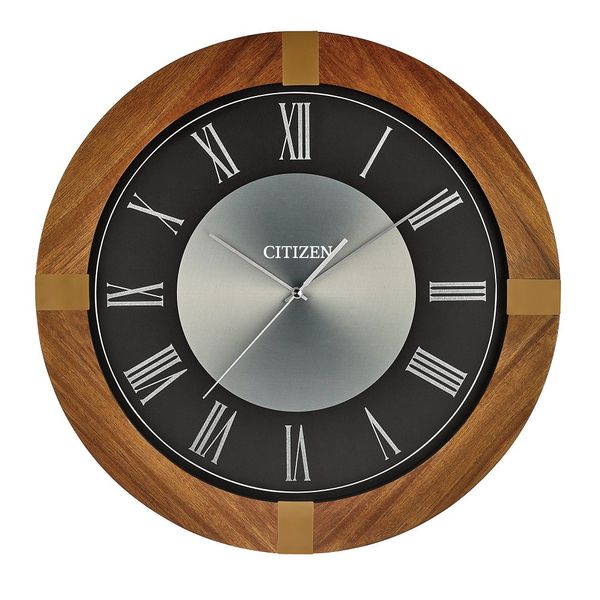 CITIZEN CC2124 Ansel - Wall clock - Nat Walnut Collier's Jewelers Whiteville, NC