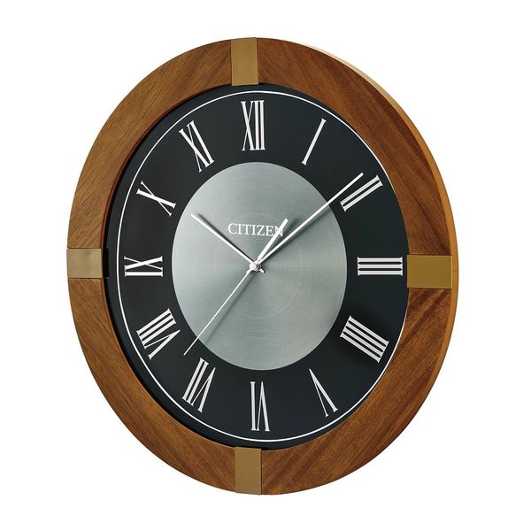 CITIZEN CC2124 Ansel - Wall clock - Nat Walnut Image 2 House of Silva Wooster, OH
