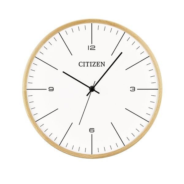 CITIZEN CC2125 Aspen - Wall clocks - Natural wood Collier's Jewelers Whiteville, NC