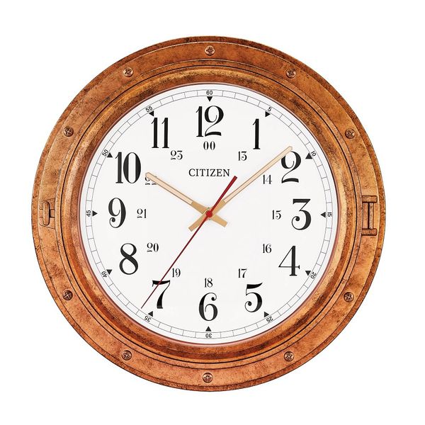 CITIZEN CC2126 Acadia - Wall clock - aged Bronze House of Silva Wooster, OH