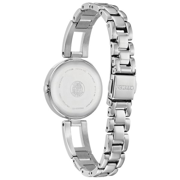 CITIZEN Eco-Drive Quartz Axiom Ladies Watch Stainless Steel Image 2 Corinth Jewelers Corinth, MS