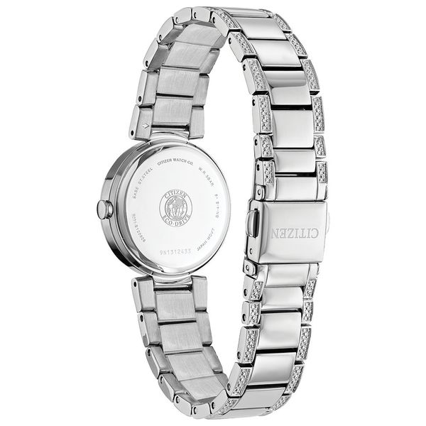 CITIZEN Eco-Drive Quartz Crystal Ladies Watch Stainless Steel Image 2 House of Silva Wooster, OH