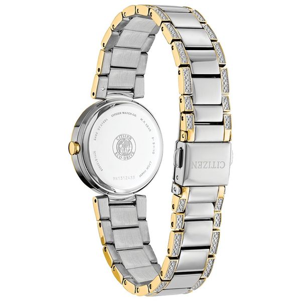 CITIZEN Eco-Drive Quartz Crystal Ladies Watch Stainless Steel Image 2 Score's Jewelers Anderson, SC