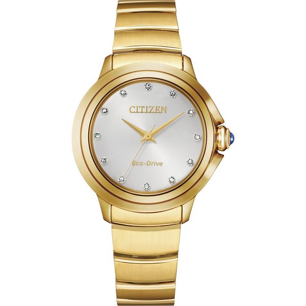 CITIZEN Eco-Drive Quartz Ceci Ladies Watch Stainless Steel Collier's Jewelers Whiteville, NC