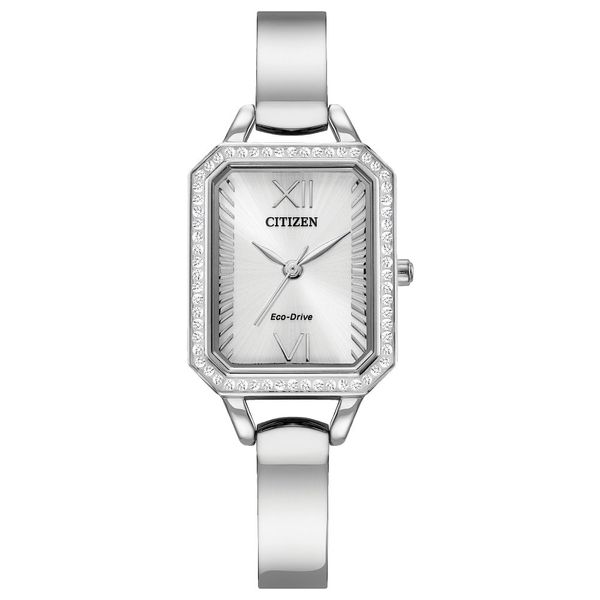 CITIZEN Eco-Drive Quartz Crystal Ladies Watch Stainless Steel Corinth Jewelers Corinth, MS
