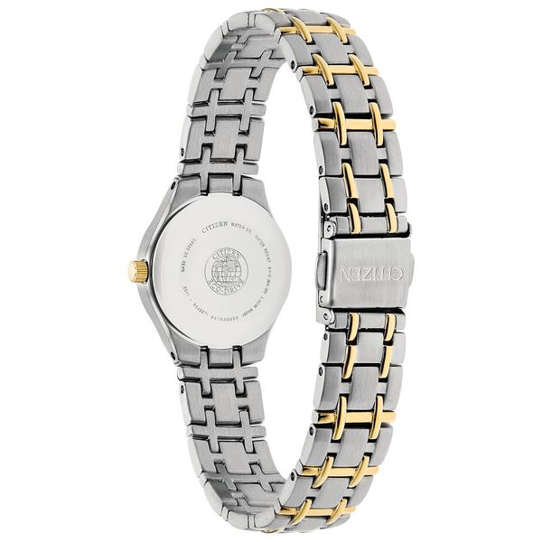 CITIZEN Eco-Drive Quartz Classic Ladies Watch Stainless Steel Image 2 The Stone Jewelers Boone, NC