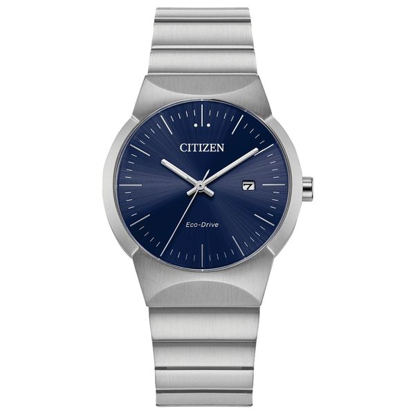 CITIZEN Eco-Drive Quartz Axiom Ladies Watch Stainless Steel Falls Jewelers Concord, NC