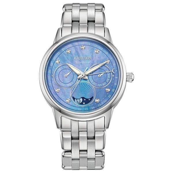CITIZEN Eco-Drive Dress/Classic Calendrier Ladies Watch Stainless Steel House of Silva Wooster, OH