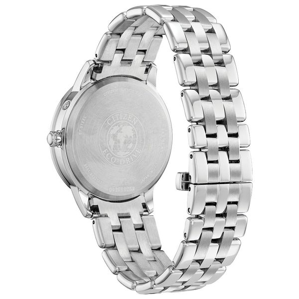 CITIZEN Eco-Drive Dress/Classic Calendrier Ladies Watch Stainless Steel Image 2 Gaines Jewelry Flint, MI