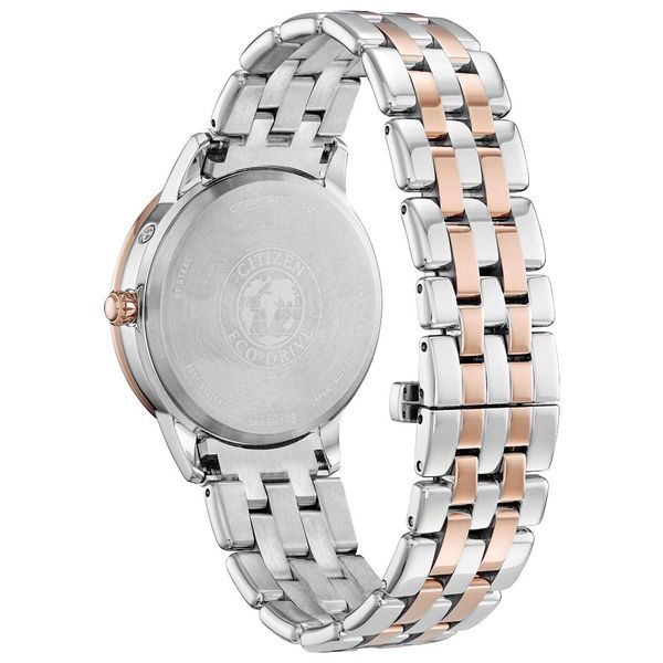 CITIZEN Eco-Drive Dress/Classic Calendrier Ladies Watch Stainless Steel Image 2 House of Silva Wooster, OH