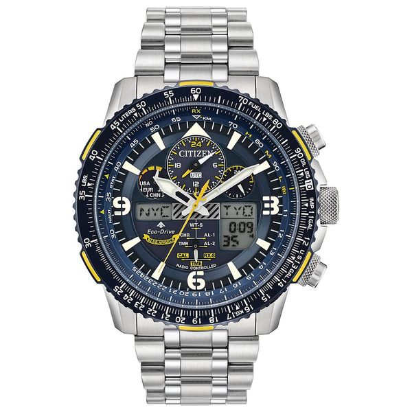 CITIZEN Eco-Drive Promaster Skyhawk Mens Watch Stainless Steel House of Silva Wooster, OH