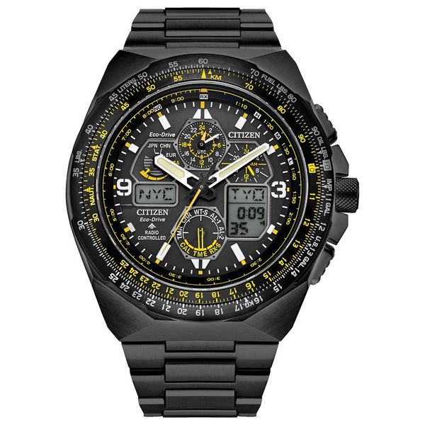 CITIZEN Eco-Drive Promaster Skyhawk Mens Watch Stainless Steel Collier's Jewelers Whiteville, NC