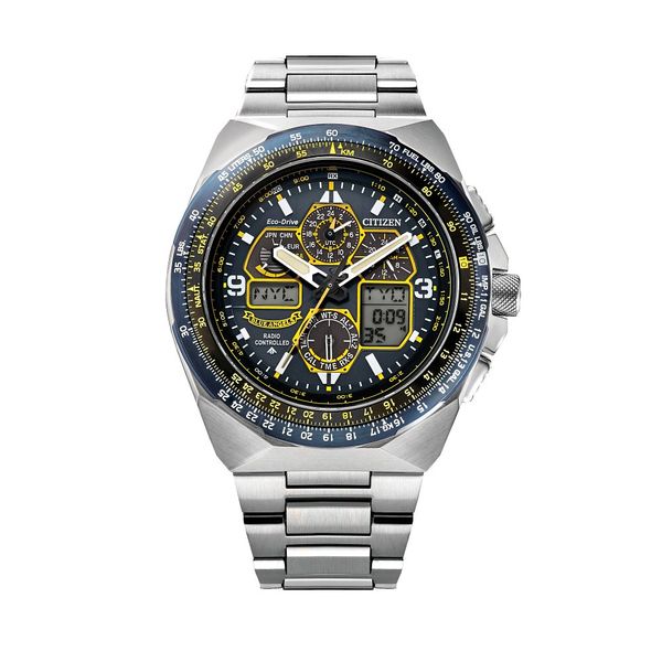 CITIZEN Eco-Drive Promaster Skyhawk Mens Watch Stainless Steel House of Silva Wooster, OH